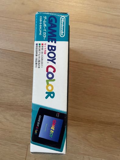 Nintendo Gameboy Color CGB-001 Color Boxed and Manual + Flash Card 4GB