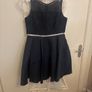 Navy confo dress with pockets Image 3