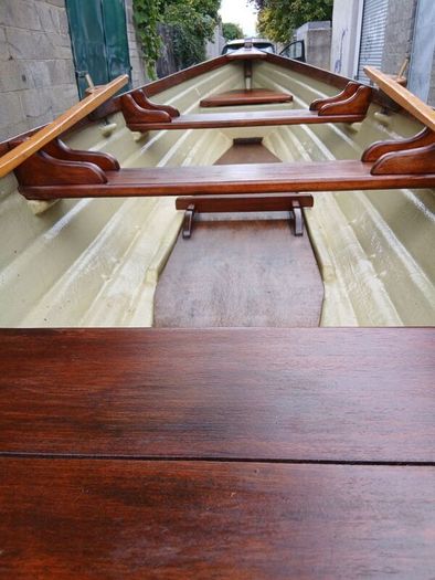 15ft lough sheelin lake boat and trailer.