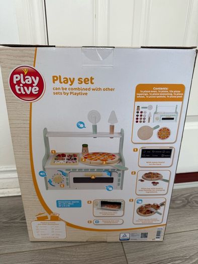 Playtive pizza oven play set role play