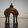 Vintage Barometer Thermometer Hand Carved Body Collectable 1950 Weather Checker L21" Image 8