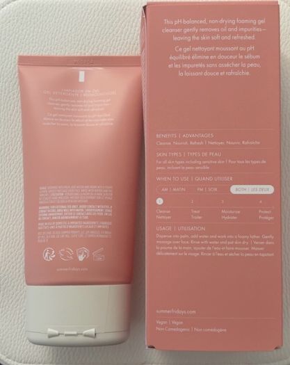 Summer Fridays Pink Dew Gel Cleanser 150ml
