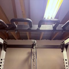 Commercial Power Rack, Accessories + Weights