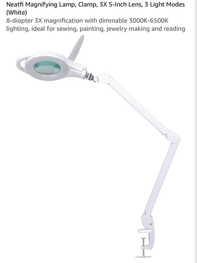 Neatfi Magnifying Lamp for Warhammer Model Painting