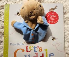 Peter Rabbit Let's Cuddle Big Puppet Play Book