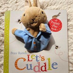 Peter Rabbit Let's Cuddle Big Puppet Play Book