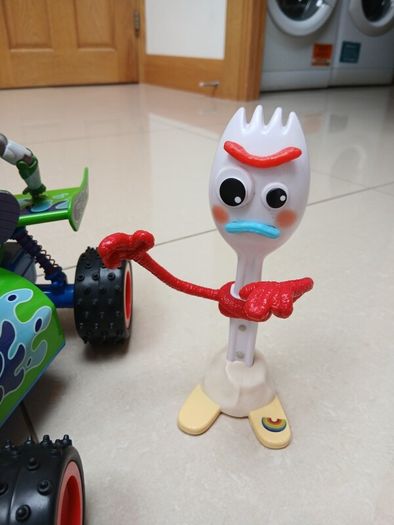 toy story remote controlled car and figure