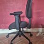 Comfortable Black Office Chair (Adjustable & Reclining ) Image 3