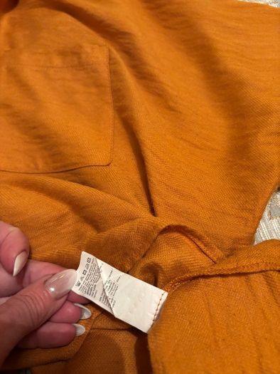 River Island blouse / orange /10-12 UK