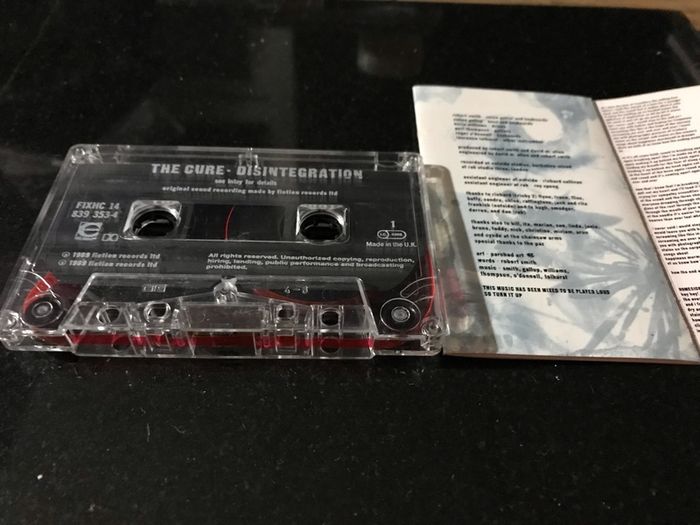 THE CURE  |  Disintegration