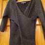 Black metallic dress Image 3
