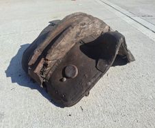Old Horse Saddle for Load Carrying