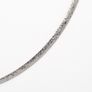 925 Sterling Silver Herringbone Chain Choker Image 7