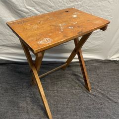 Folding school table