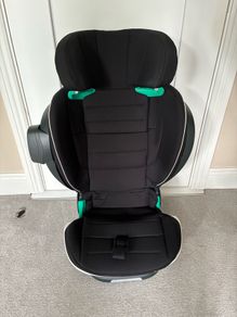 High back booster car seat