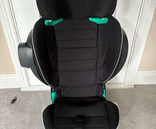 High back booster car seat