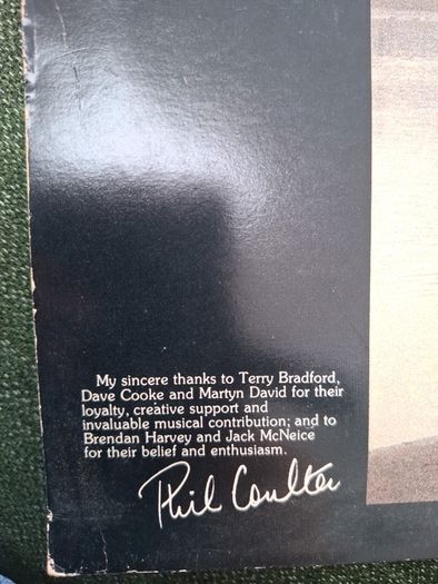 Sea Of Tranquility Vinyl LP Phil Coulter 1984