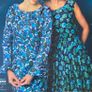 Vintage Shop Advert  Blue1970s Shop Advertising Fashion Showcard Image 3