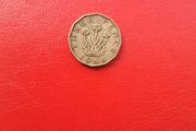 1944 British Threepence 3d