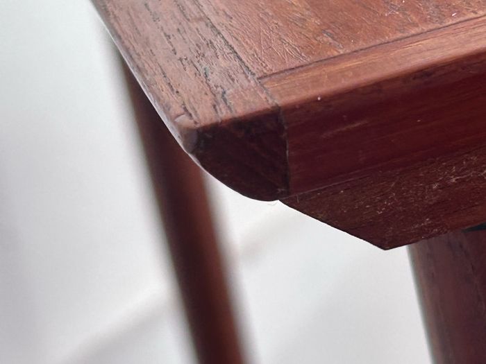 Vintage Danish teak side table retro
