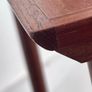 Vintage Danish teak side table retro Image 6
