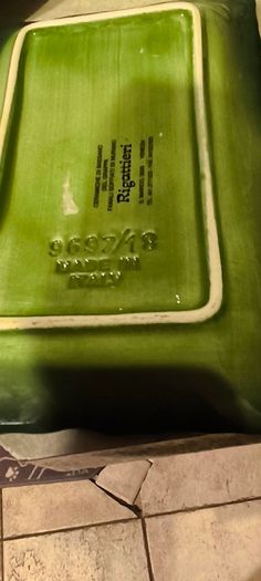 Set of 2 La Ceramica VBC Italy Grape Leaf Trinket Dish Numbered 9697/18 / 30.00 euro each or set of 2 for 50.00 euro