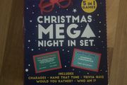 5 in 1 Game Set Board Game Card Game Charades Trivia