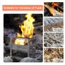 Lightweight Camping Stove, Folding Wood Stove Stainless Steel Outdoor Portable Backpacking Stove for Camping Cooking BBQ Image 5