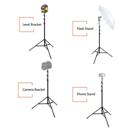 FIRECORE 1/4x 2.2M Laser Level Tripod Laser Adjustable Height Tripod/Stand With Adapter