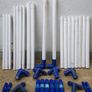 Goalz 8x6 foot goalposts (250 x 185cm) Image 3