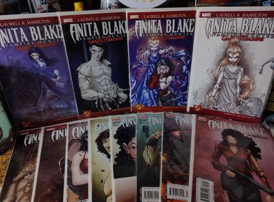Anita Blake ! Vampire Hunter ! Guilty Pleasures ! Complete Series ! 12 Issues ! 2006 ! by Marvel !