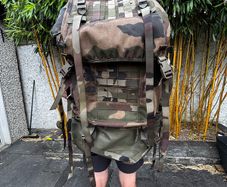 Army surplus camouflage Backpack