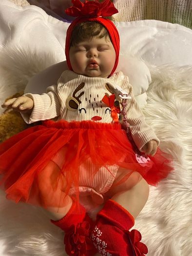 Beautiful Xmas reborn baby doll