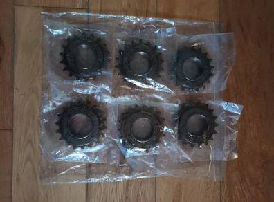 Box of New 18 Tooth Rear Sprockets x6