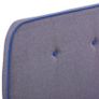 Bed Frame Light Grey Fabric 120x190 cm Image 3