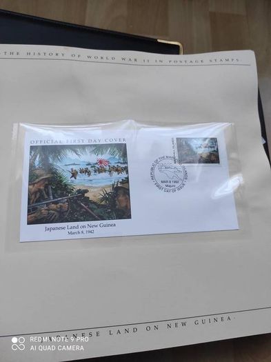 The History of World War II in the postage stamps