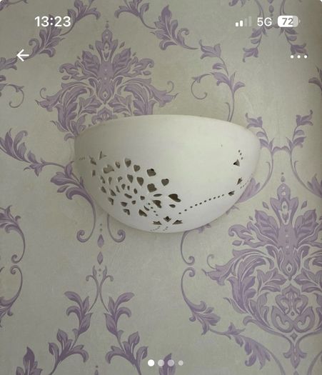Pair Laura Ashley wall lights