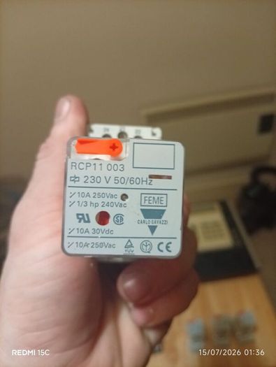 control relay 11 pin set of a lot