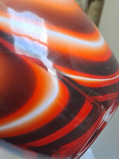 Vintage Mid Century Italian Style Art Glass Ewer Jug