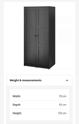Ikea kids wardrobe