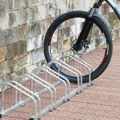NEW 5 Bicycle Parking Rack Bike Stand