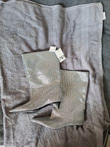 Sequent silver ladies boots,