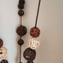 Large bamboo floor vase plus set of matching decorations Image 3