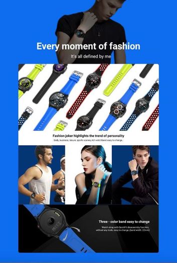 Brand New Smart Sports Watch with All In 1 Monitor.