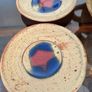 Vintage Stoneware 3 Coffee Cups & Saucers made by Badger Hill Pottery Image 5