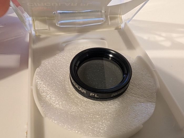 28mm CPL polarising filter