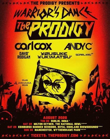 2 x The Prodigy Tickets