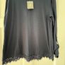 Navy Lace Top Image 2