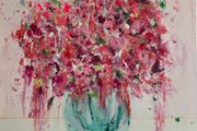 Large Original Abstract Painting Large Floral
