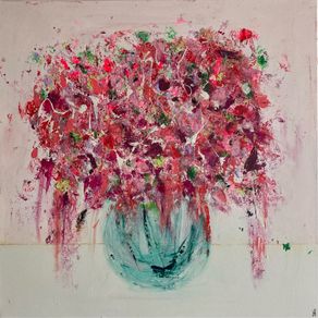 Large Original Abstract Painting Large Floral